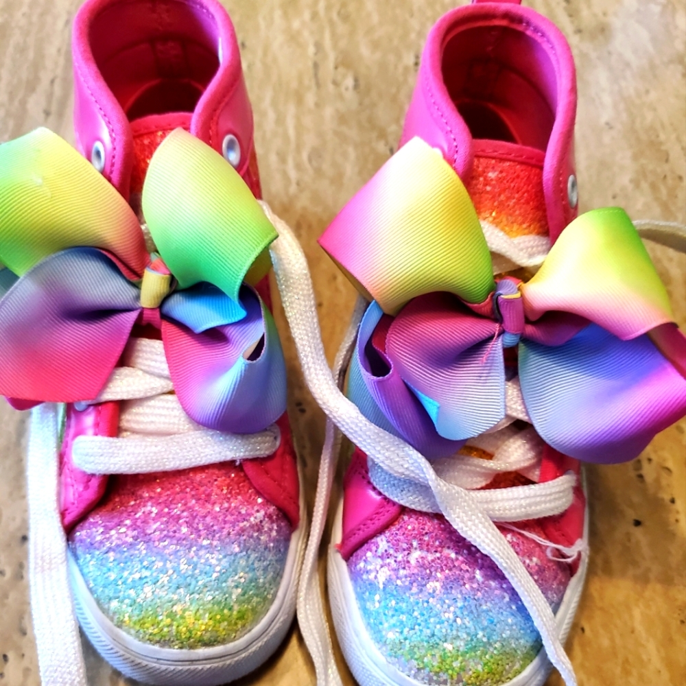 Jojo Siwa Glitter Hi Tops, sz 13
